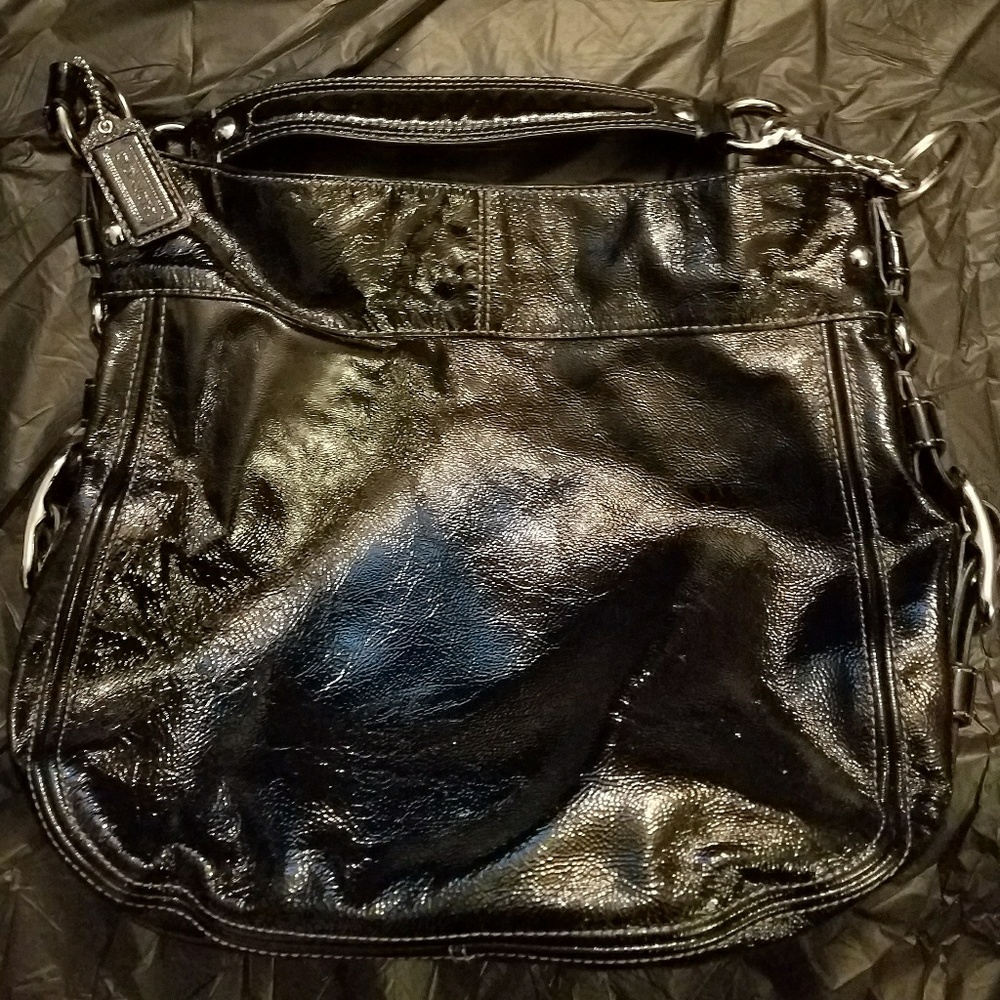 Coach Patent Leather Hobo
